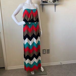 EUC strapless dress from Macy’s by Trixxi